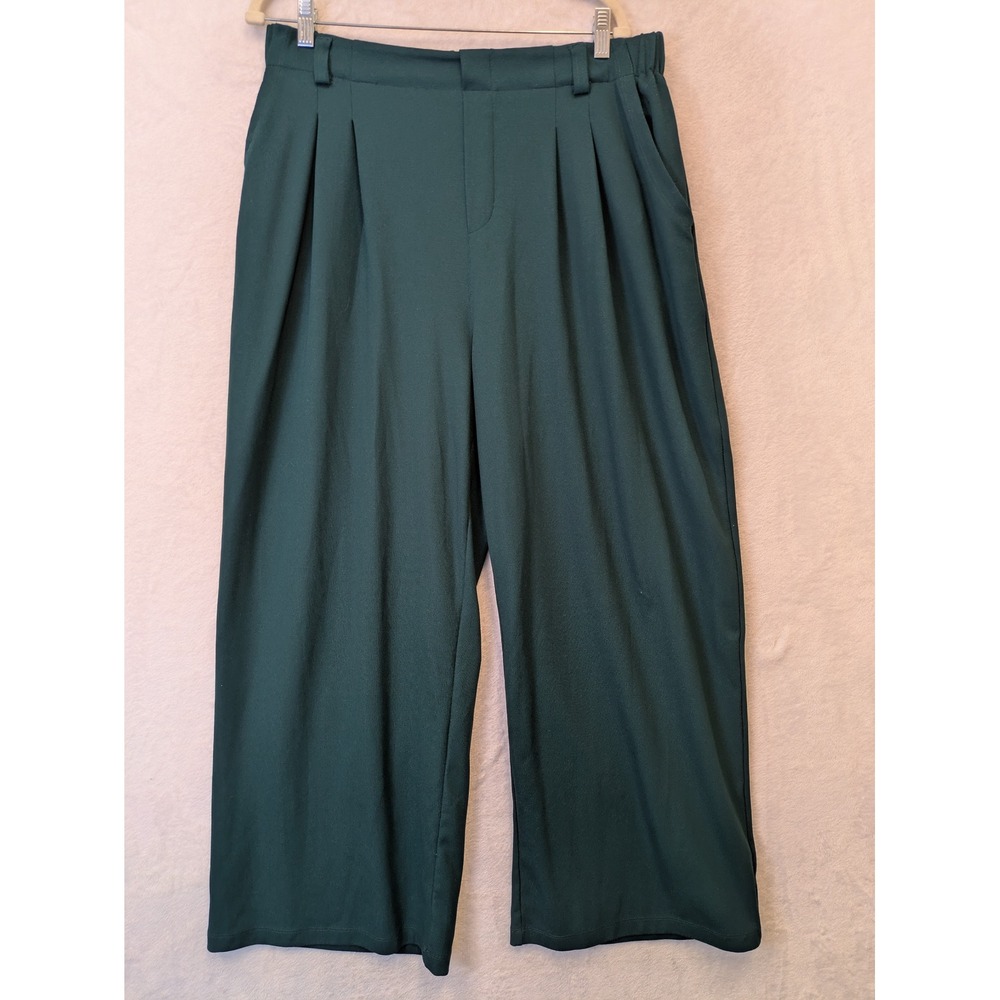 Halara‎ Teal Wide Leg Pants High Waist Size XL